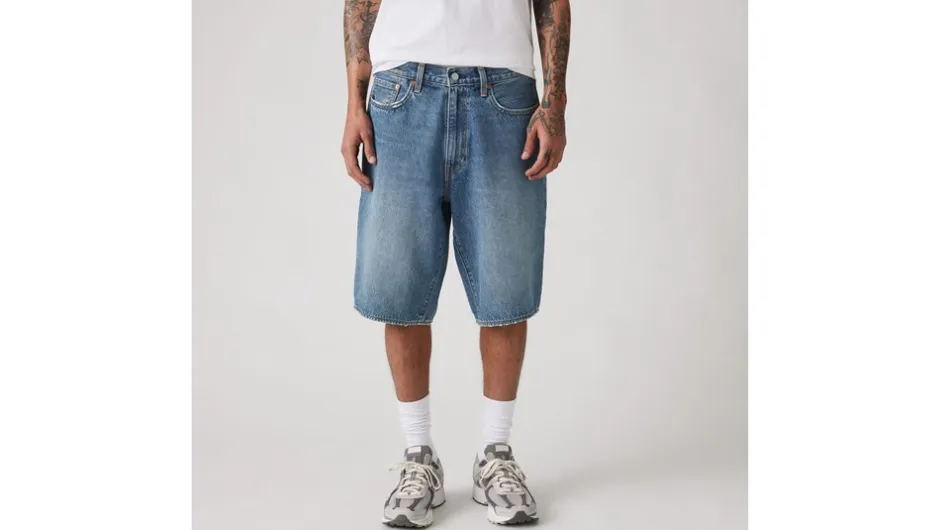 Hot Levi's 478™ Baggy Shorts, , 34 My Frequency - Blue