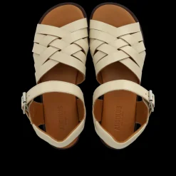 Discount Angulus 4473-101 Braided Sandaler, , 35 Buttermilk