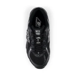 Hot New Balance 740 Bungee Lace Kids Sneakers, , 30 Black/Silver Metallic