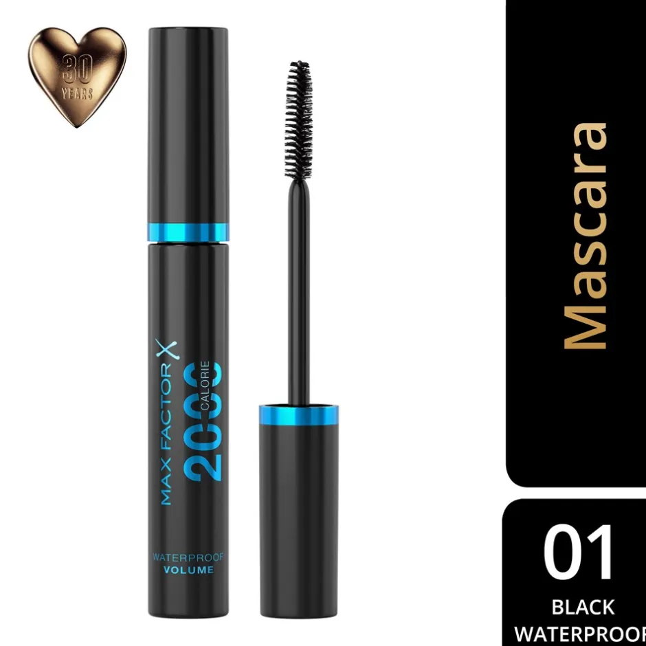 Max Factor 2000 Calorie Waterproof Mascara, Black* Øjne