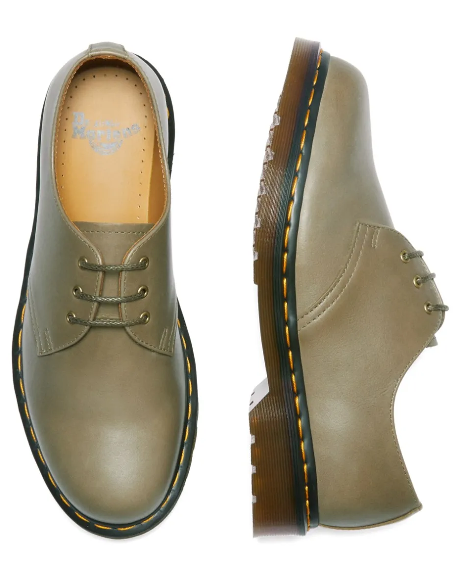 Online Dr. Martens 1461 Carrara Oxford Sko, , 45 Olive Carrara