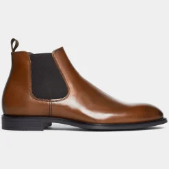 Sale Ahler 98500 Chelsea Støvler, , 43 Cognac
