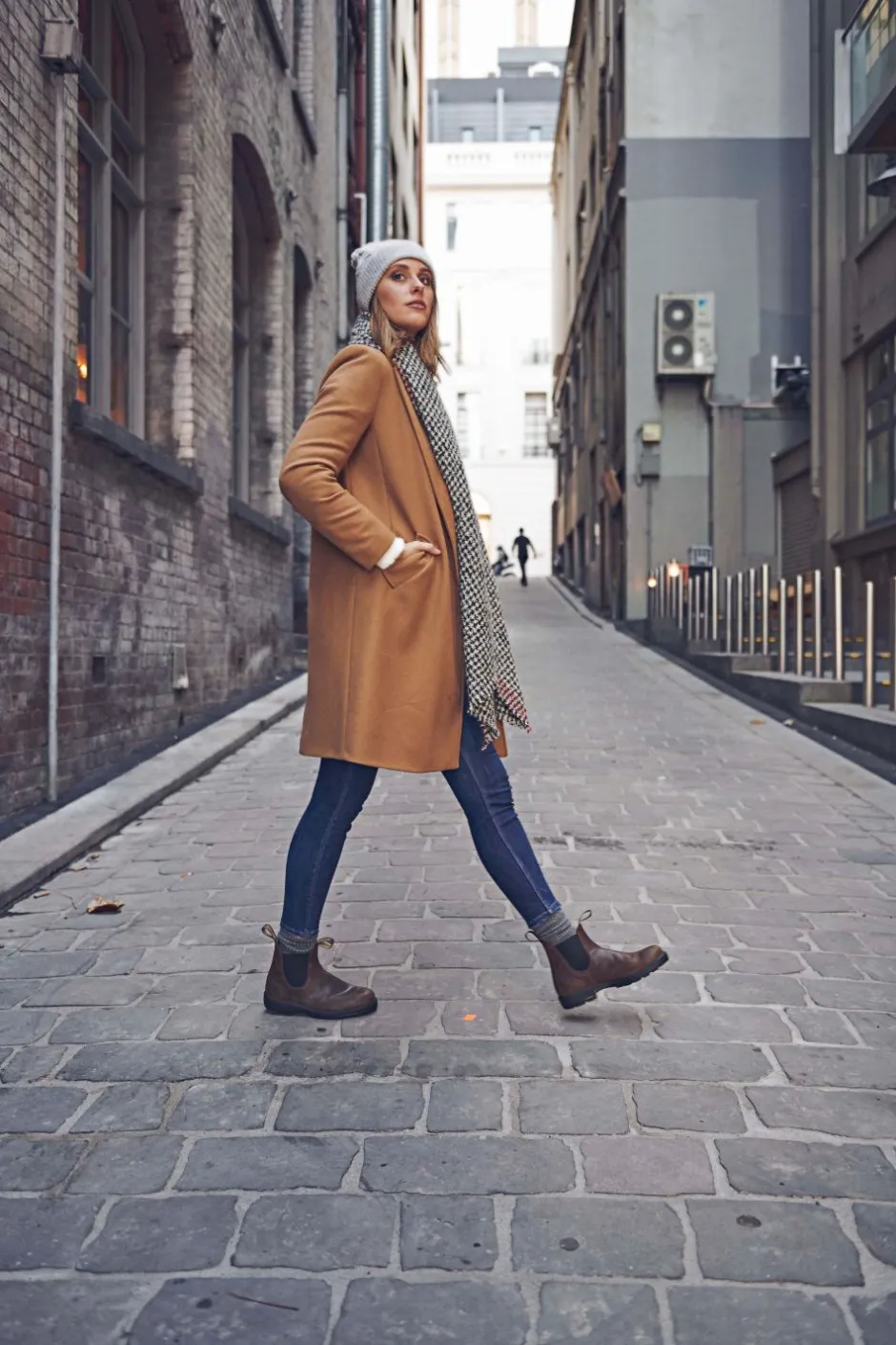 New Blundstone 1609 Chelseastøvler, , 43 Antique Brown