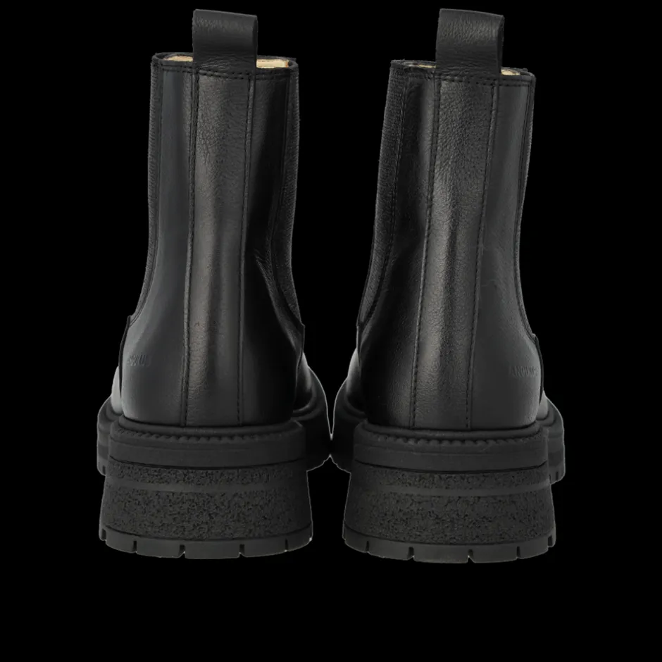 Sale Angulus 6148-101 Chelseastøvler, , 34 Black/Glitter