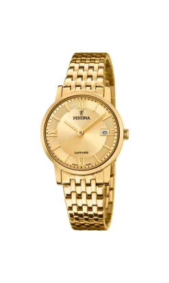 Best Festina 20021 Dameur, , 29 mm Guld