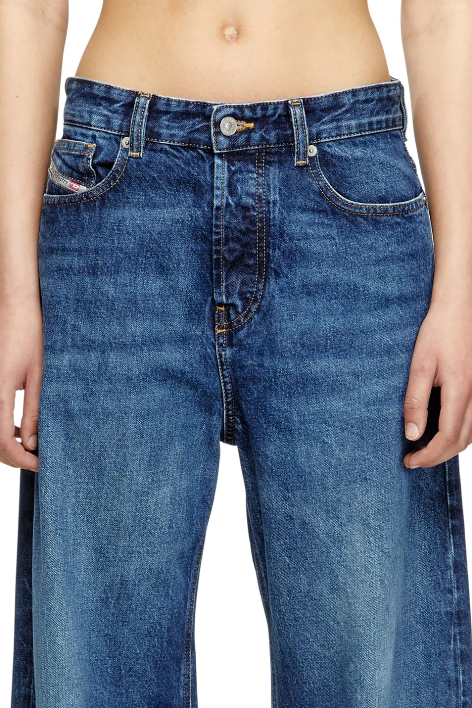 Outlet Diesel 1996 D-sire Relaxed Jeans, , W28/L32 Dark Blue
