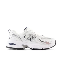 New Balance 530 Kids' Sneakers, , 38.5 White/Navy