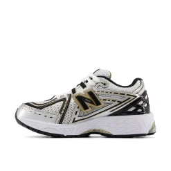 Clearance New Balance 1906 Lace Kids Sneakers, , 34.5 Silver Metallic/Gold Metallic