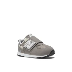 Hot New Balance 574 NEW-B Hook & Loop Wide Sneakers, , 22.5 Raincloud/Silver Metallic
