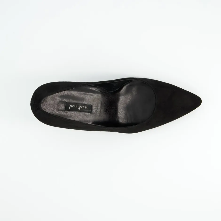 Paul Green 3859 Pumps, , 41 Samtziege Black