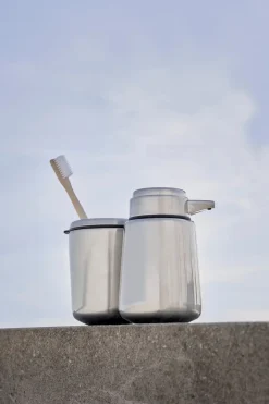Hot Vipp 9 Sæbedispenser, Stainless Steel
