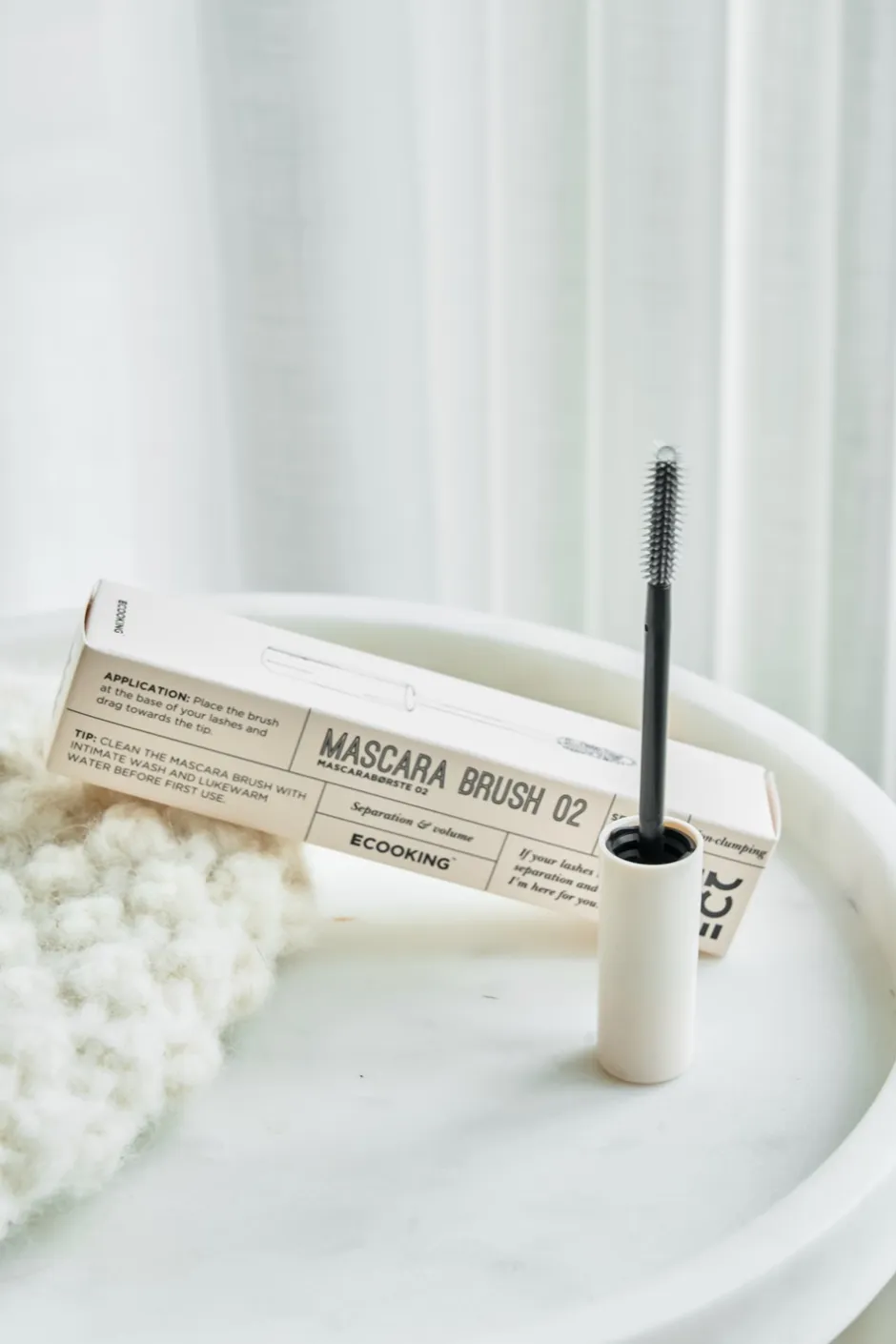 Ecooking 02 Separat & Volume Mascara Brush* Makeupbørster