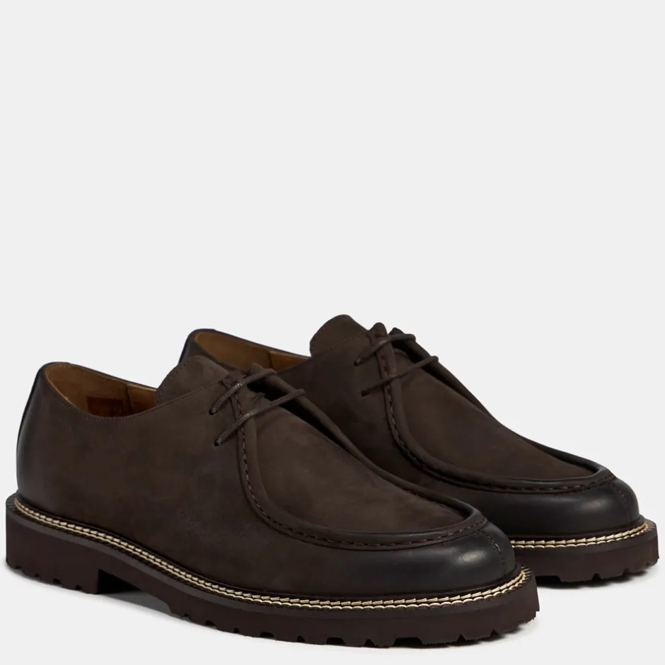 Ahler 12432 Sko, , 45 Dk Brown