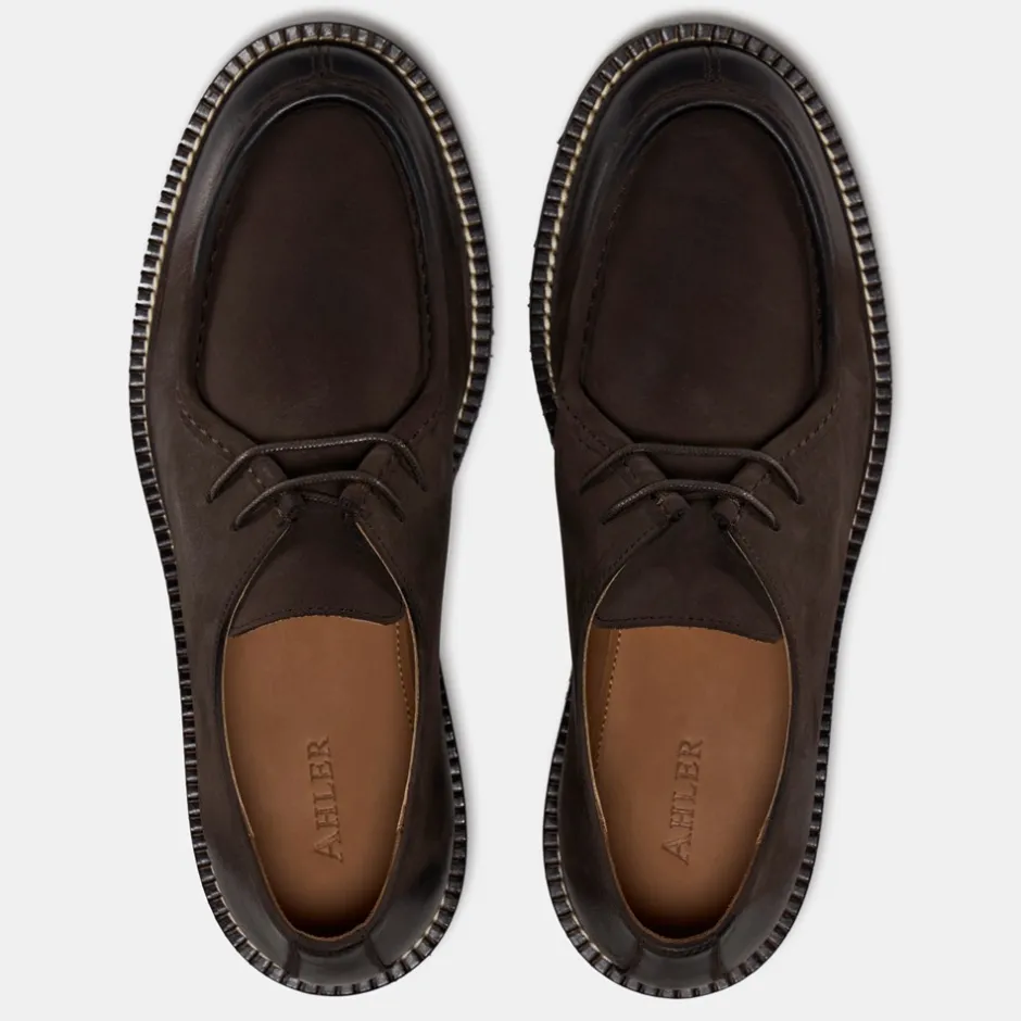 Ahler 12432 Sko, , 45 Dk Brown