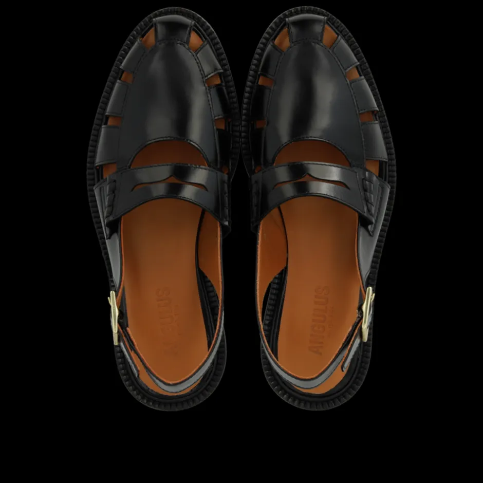 Angulus 1688-101 Slingback Loafers, , 36*Dame Loafers