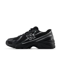 New Balance 740 Sneakers, , 37 Black/Silver Metallic
