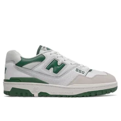 Online New Balance 550 Sneakers, , 38 White/Team Forest Green