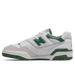 Online New Balance 550 Sneakers, , 38 White/Team Forest Green