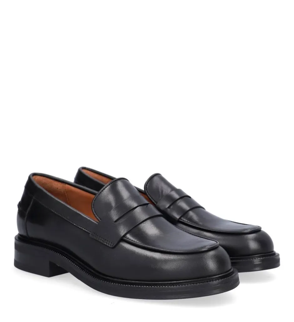 Best Billi Bi A11361 Loafers, , 38 Black Calf