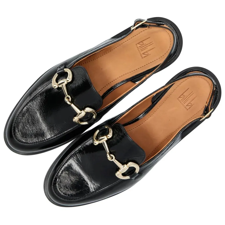 Clearance Billi Bi A6340 Loafers, , 41 Black Naplack