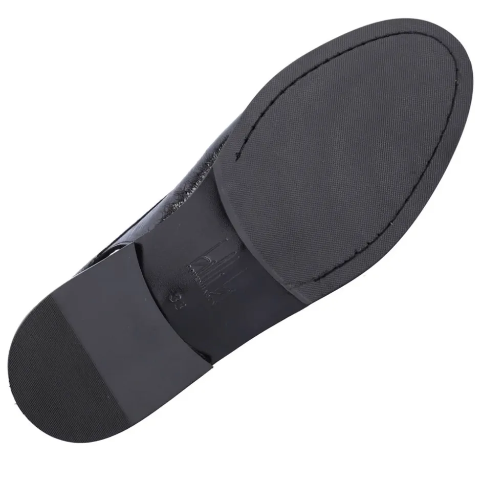 Clearance Billi Bi A6340 Loafers, , 41 Black Naplack