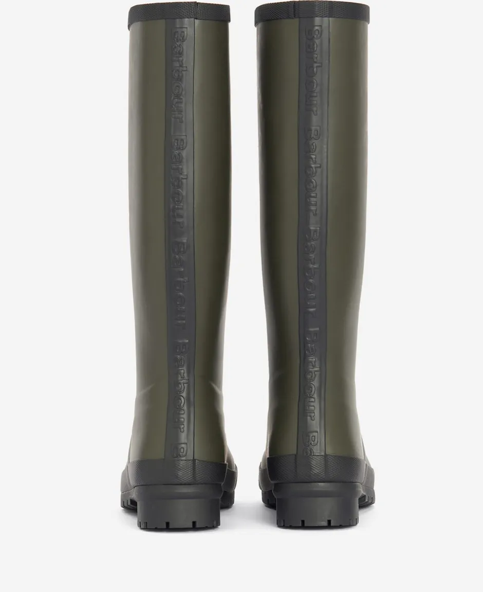 Sale Barbour Abbey Wellington Gummistøvler, , 40 Olive