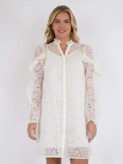 Neo Noir Abby Embroidery Kjole, , 34*Dame Kjoler