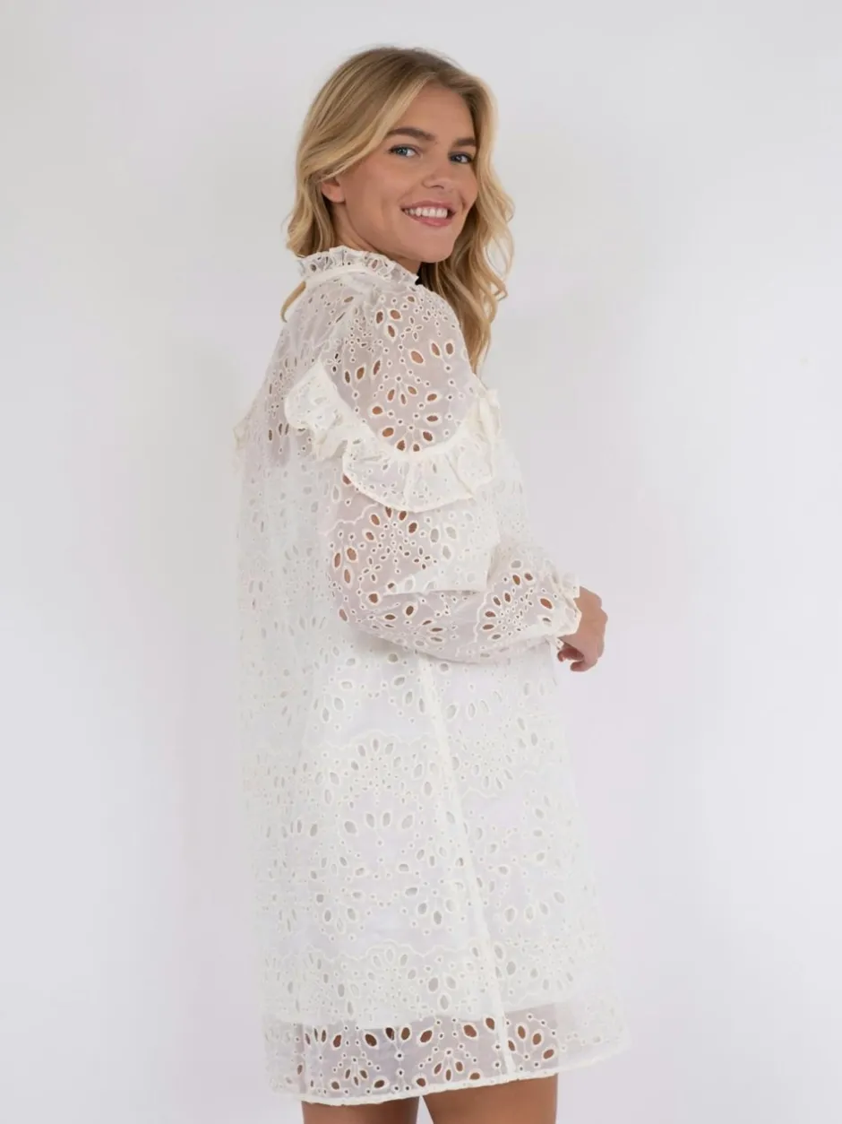 Neo Noir Abby Embroidery Kjole, , 34*Dame Kjoler