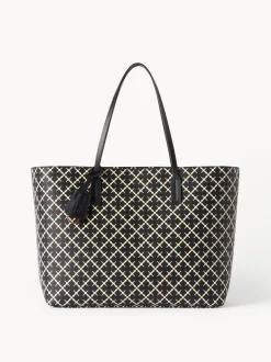 Discount By Malene Birger Abigail Tote Bag, Black