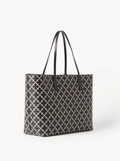 Discount By Malene Birger Abigail Tote Bag, Black