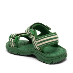 Clearance bisgaard Addie Sandaler, , 29 Emerald Green Stripes
