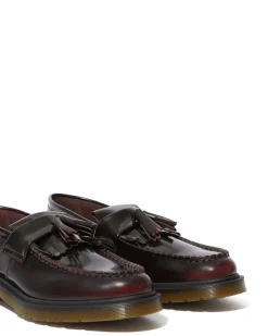 Sale Dr. Martens Adrian Arcadia Lether Tassel Loafers, , 42 Cherry Red Arcadia