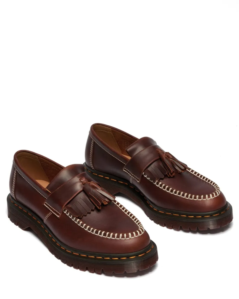 Hot Dr. Martens Adrian Ben Butterscotch Orleans Loafers, , 42 Brown