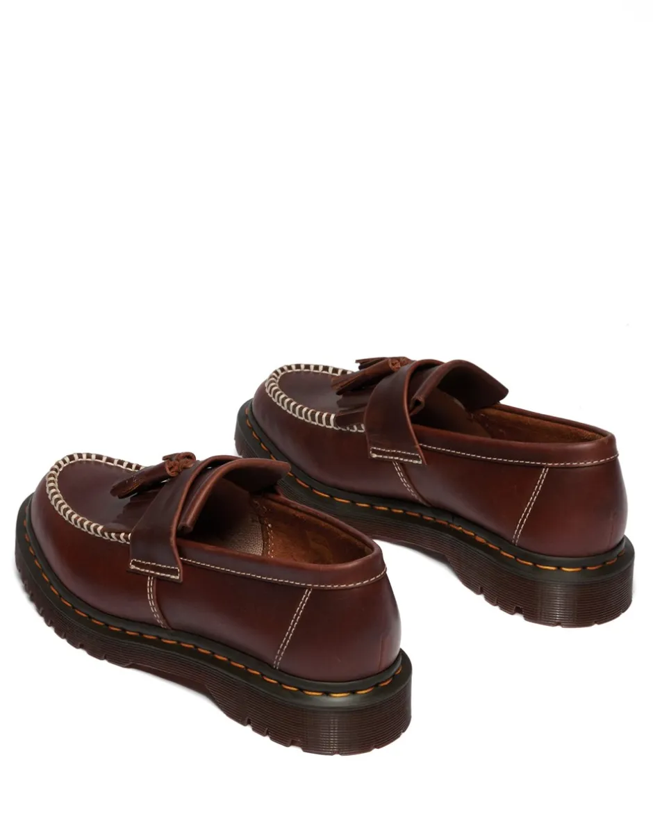 Hot Dr. Martens Adrian Ben Butterscotch Orleans Loafers, , 42 Brown