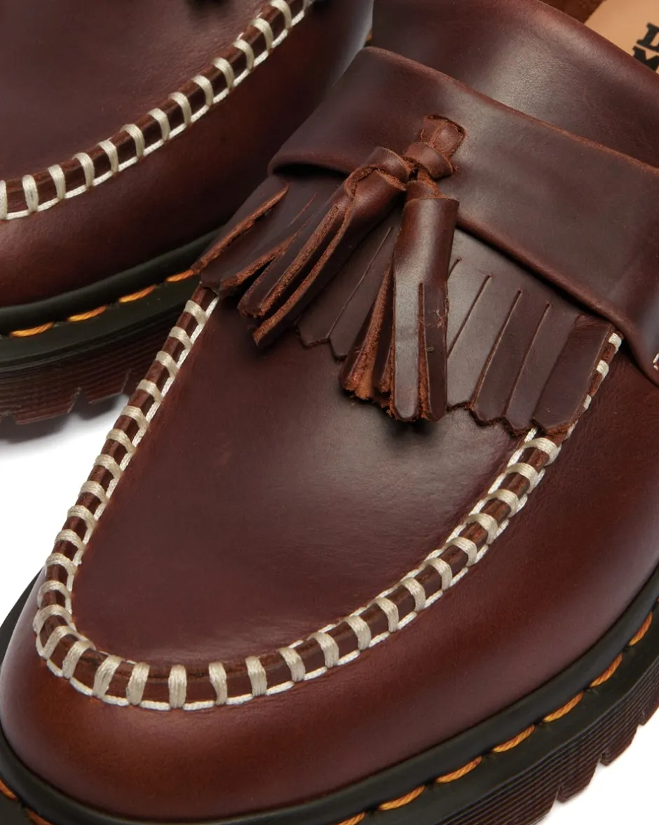 Hot Dr. Martens Adrian Ben Butterscotch Orleans Loafers, , 42 Brown