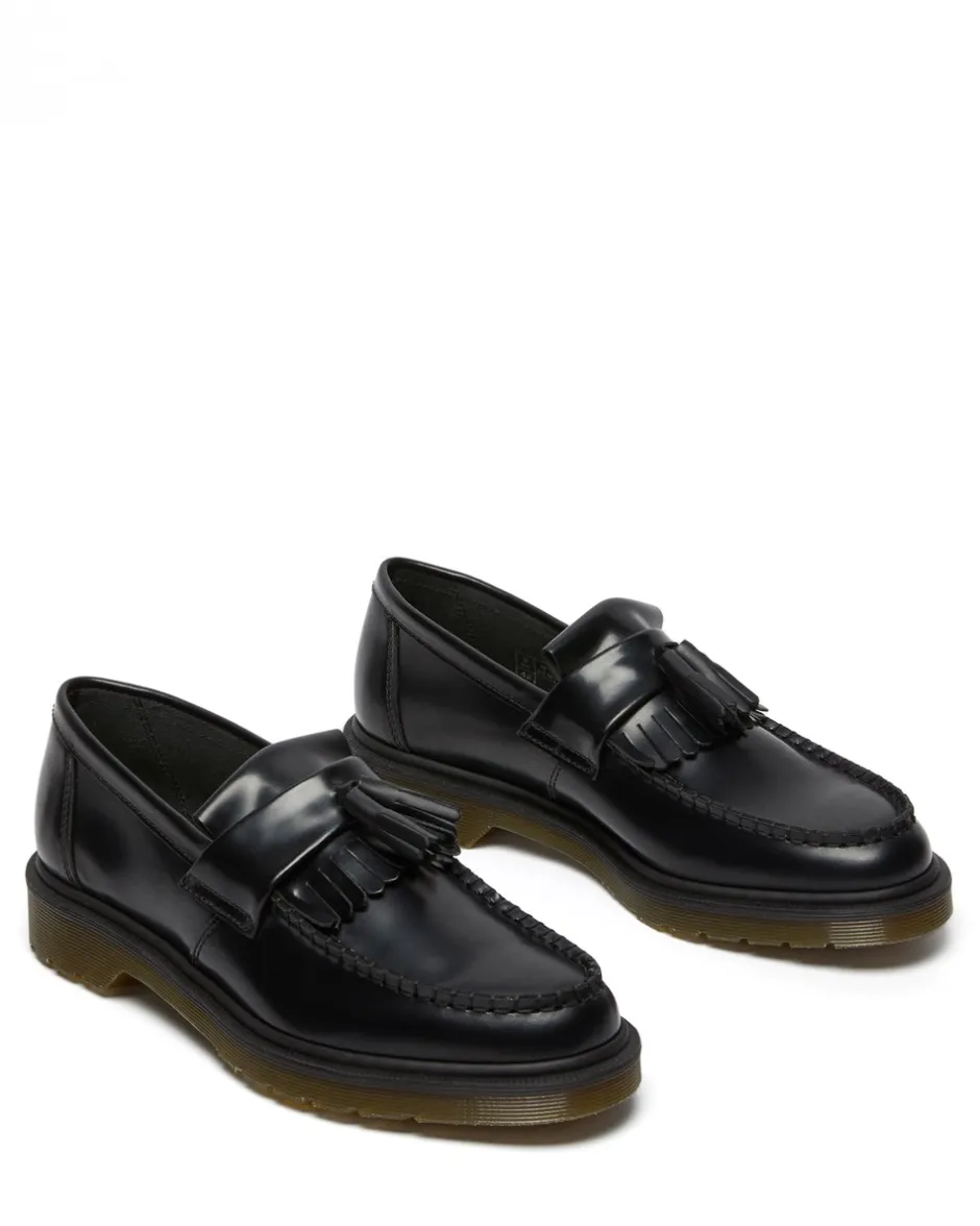 Hot Dr. Martens Adrian Smooth Leather Tassel Loafers, , 42 Sort