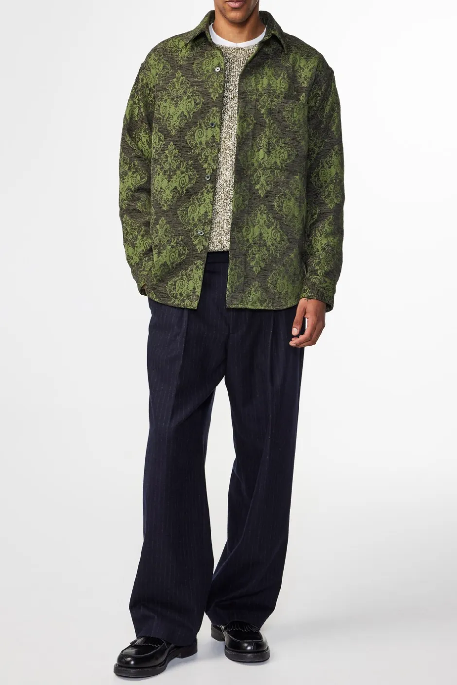Discount NN. 07 Adwin Overshirt, , S Dark Army