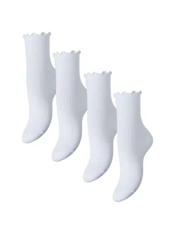 Pieces Afia 4-pak Strømper, , One size*Dame Strømper