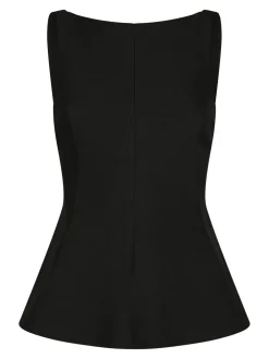 Neo Noir Agape Structure Tie Top, , 36*Dame T-Shirts & Toppe