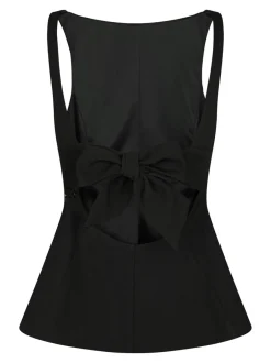 Neo Noir Agape Structure Tie Top, , 36*Dame T-Shirts & Toppe