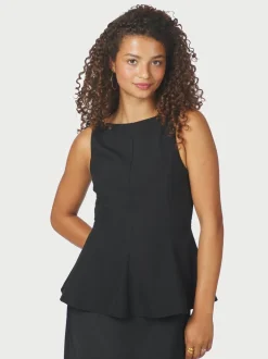 Neo Noir Agape Structure Tie Top, , 36*Dame T-Shirts & Toppe