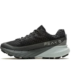 New Merrell Agility Peak 5 Sneakers, , 40 Black/Granite