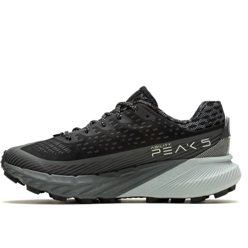 New Merrell Agility Peak 5 Sneakers, , 40 Black/Granite