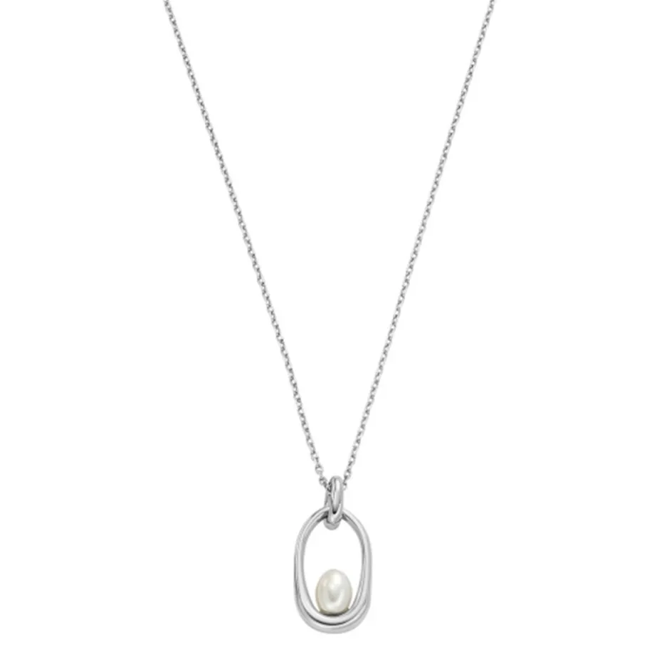 Skagen Agnethe Pearl Halskæde, , 46 cm*Dame Halskæder