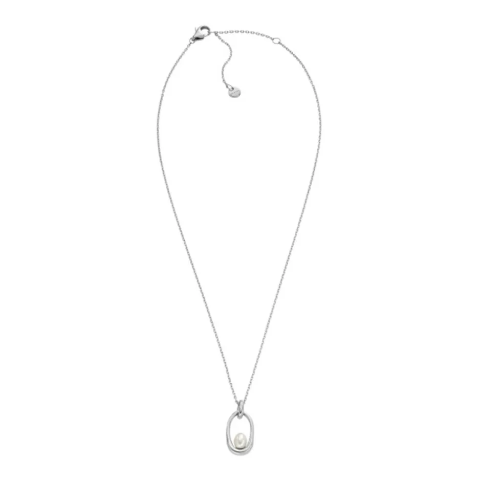 Skagen Agnethe Pearl Halskæde, , 46 cm*Dame Halskæder