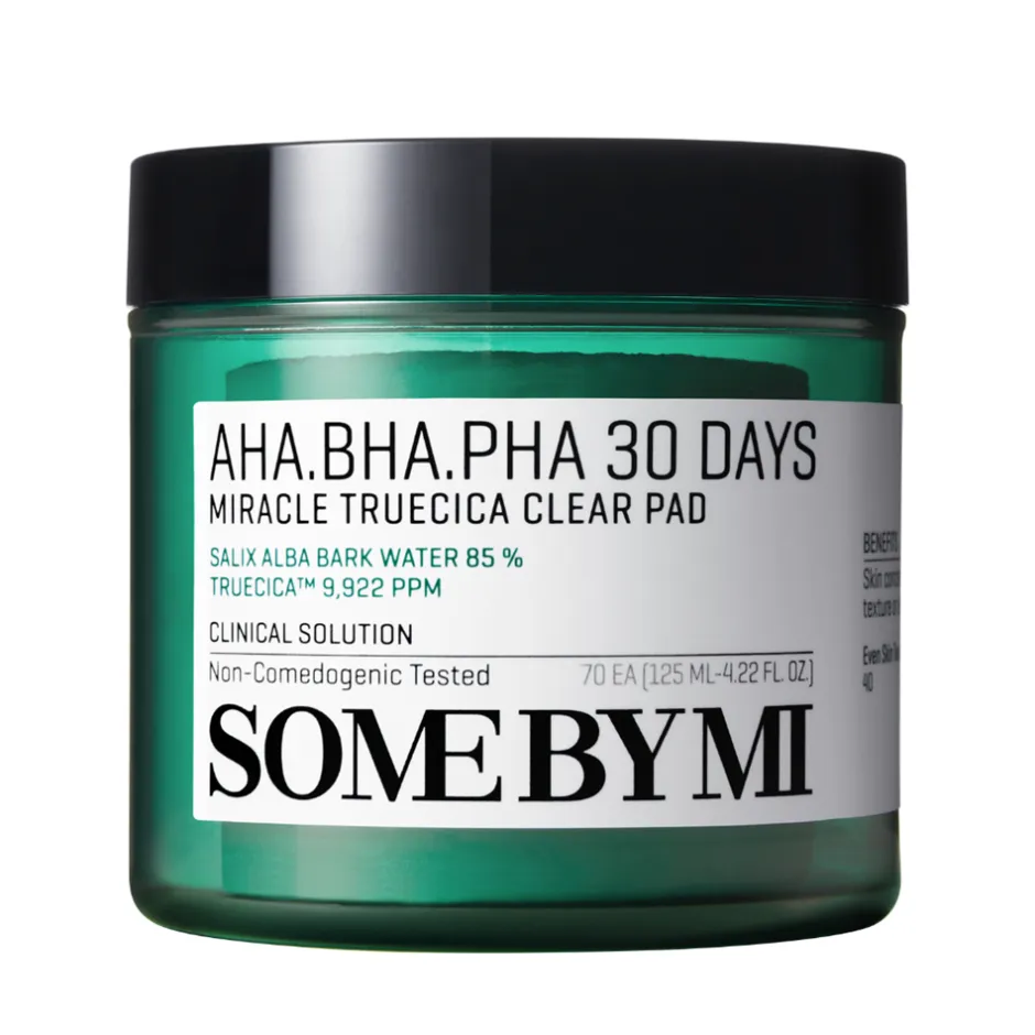 Some By Mi AHA BHA PHA 30 Days Miracle Truecica Clear Pad, 125 ml* Hudpleje