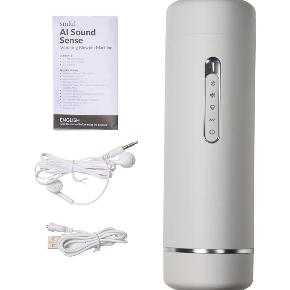 Clearance Sinful AI Sound Sense Automatisk Masturbator