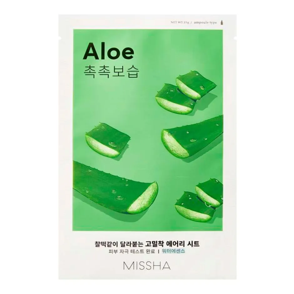 Online Missha Airy Fit Sheet Mask - Aloe, 1 stk