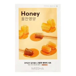 Missha Airy Fit Sheet Mask - Honey, 1 stk* Hudpleje