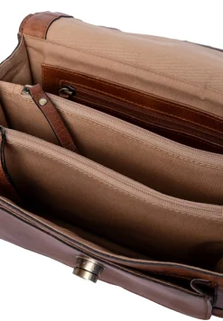 Best Re:Designed Alba Big Crossbody, Walnut/Brass